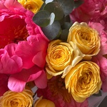 Корал-Спрингс: коралловые пионы и кустовая роза - Фотография 10