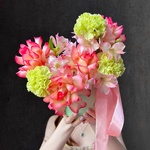 Яркая композиция в миниатюрной шляпной коробке с конфетами в Санкт-Петербурге - Фотография 6