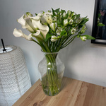 Дуобукет: белые каллы и альстромерия с доставкой в Санкт-Петербурге - Фотография 7