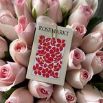 Фламенко: букет из кенийской розы 40 см, 51 цветок - Фотография 3