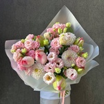 Сказка Азии: экзотические лотосы и нежный лизиантус - Фотография 10