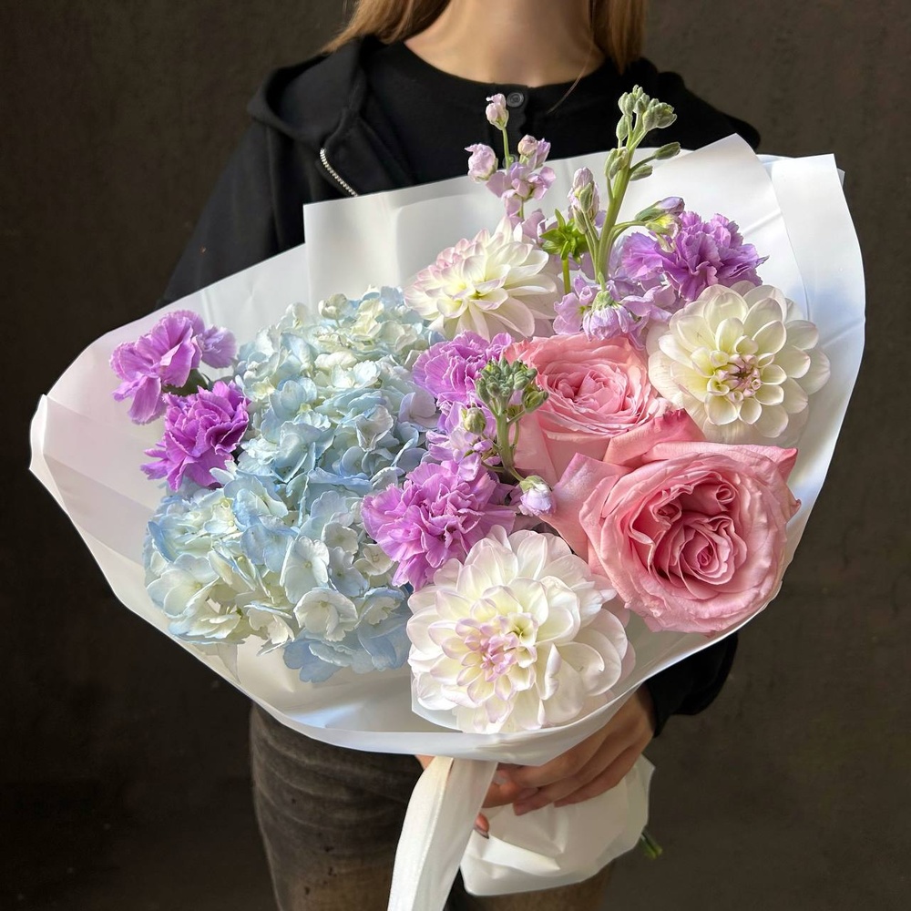 Большая перемена: авторский букет размера M