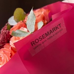 Дуобукет: хризантемы и роза Кахала - Фотография 5