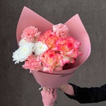 Авторский букет: нежные поцелуи - Фотография 4