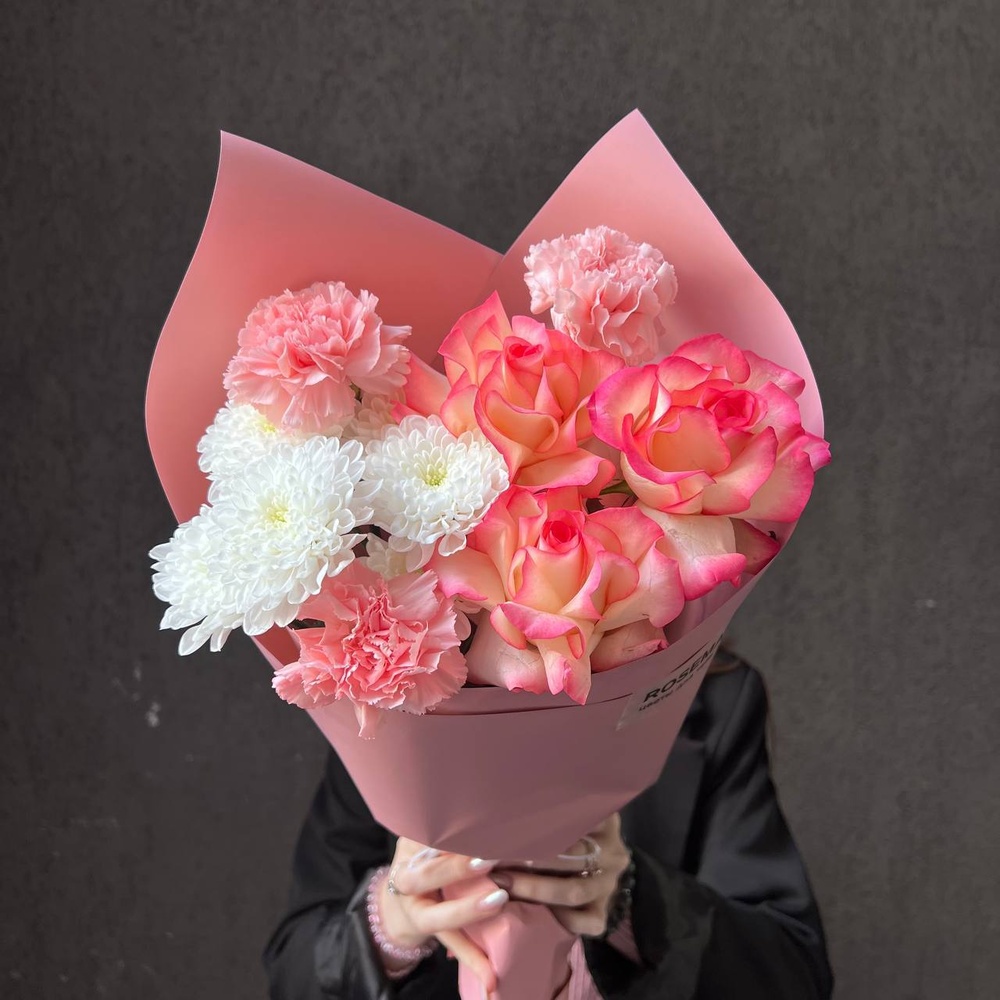 Авторский букет: нежные поцелуи