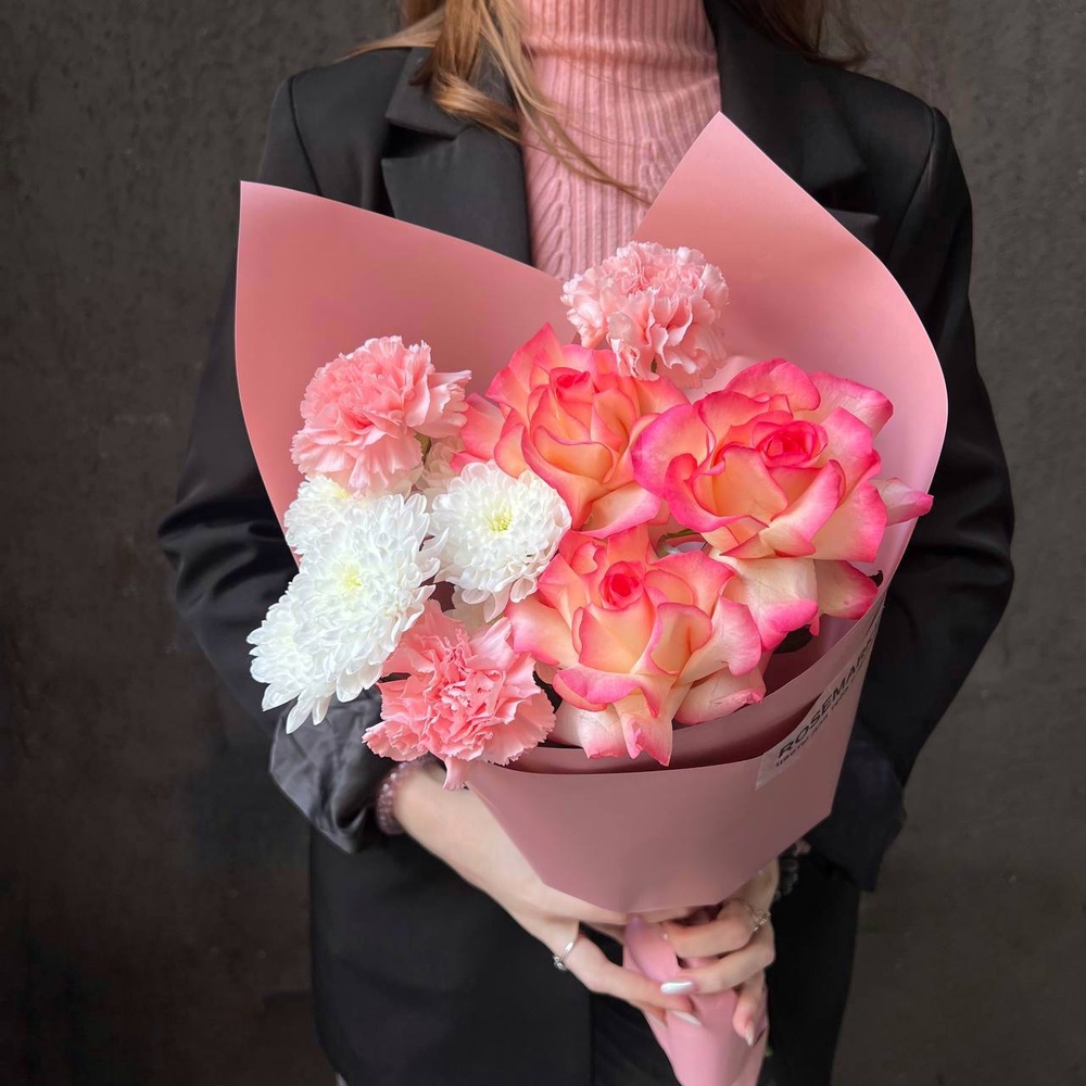 Авторский букет: нежные поцелуи