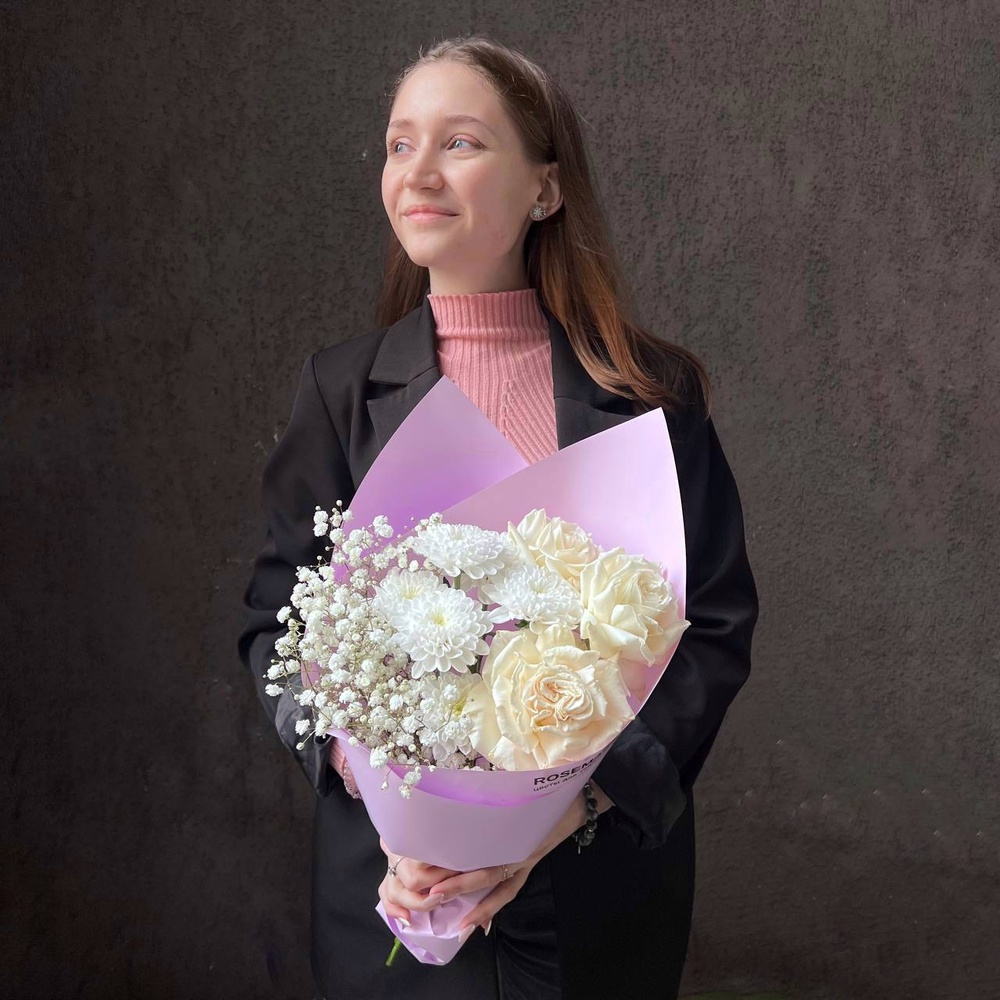 Авторский букет: нежность чувств