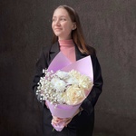 Авторский букет: нежность чувств - Фотография 4