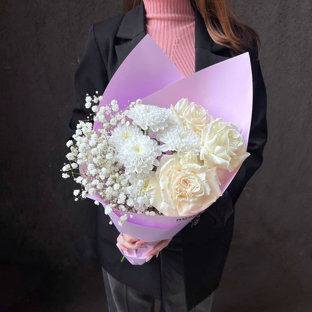 Авторский букет: нежность чувств