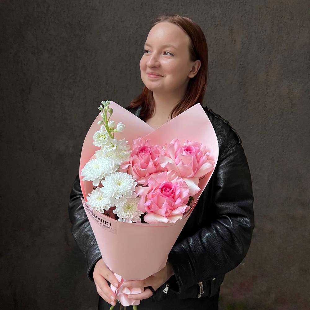 Авторский букет: вечерняя романтика