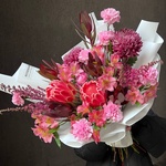 Президентский подарок: авторский букет с африканской розой - Фотография 2