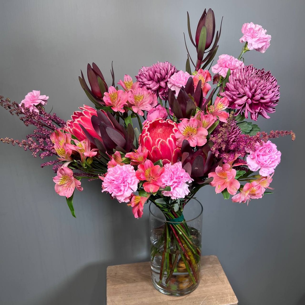 Президентский подарок: авторский букет с африканской розой