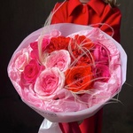 Букет недели: авторский букет свежих цветов по акции с доставкой круглосуточно в Санкт-Петербурге - Фотография 5