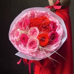 Букет недели: авторский букет свежих цветов по акции с доставкой круглосуточно в Санкт-Петербурге - Фотография 1