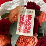 Цветы дуобукет из красной розы и кахалы с доставкой по СПб от Розмаркта - Фотография 3