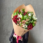 Цветы 15 альстромерий микс с доставкой по СПб от Розмаркта - Фотография 1