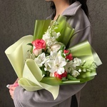 Цветы, маттиола, альстромерия и розы с доставкой в СПб от Розмаркта - Фотография 4