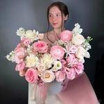 Боска: цветы в шляпной коробке за 36990 - Фотография 9