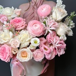 Боска: цветы в шляпной коробке за 36990 - Фотография 8