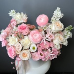 Боска: цветы в шляпной коробке за 36990 - Фотография 7