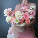 Боска: цветы в шляпной коробке за 10990 - Фотография 8