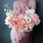 Боска: цветы в шляпной коробке за 6990 - Фотография 3