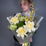 Букет недели: авторский букет свежих цветов по акции с доставкой круглосуточно в Санкт-Петербурге - Фотография 6