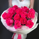 Феличита: 15 розовых роз - Фотография 3