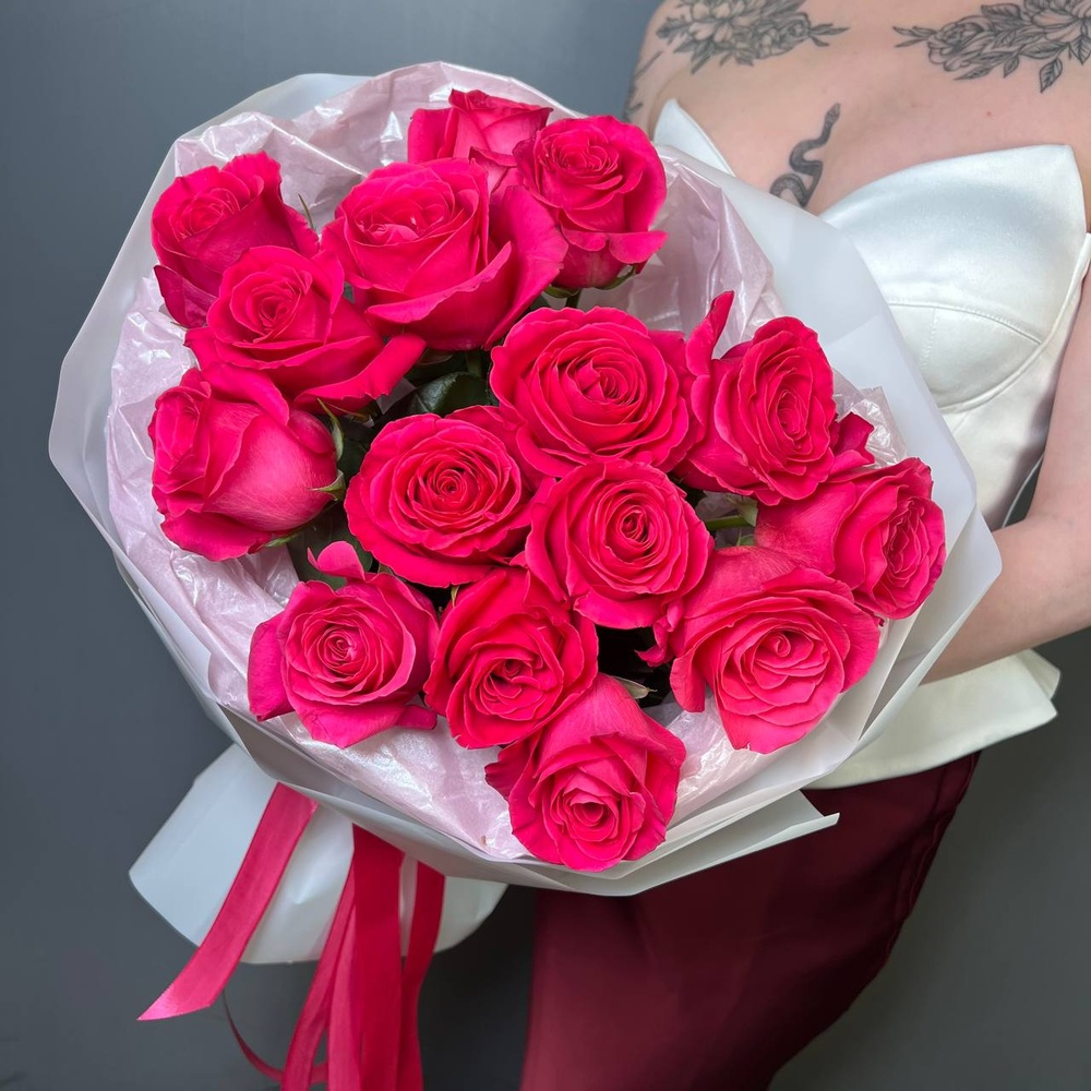 Феличита: 15 розовых роз