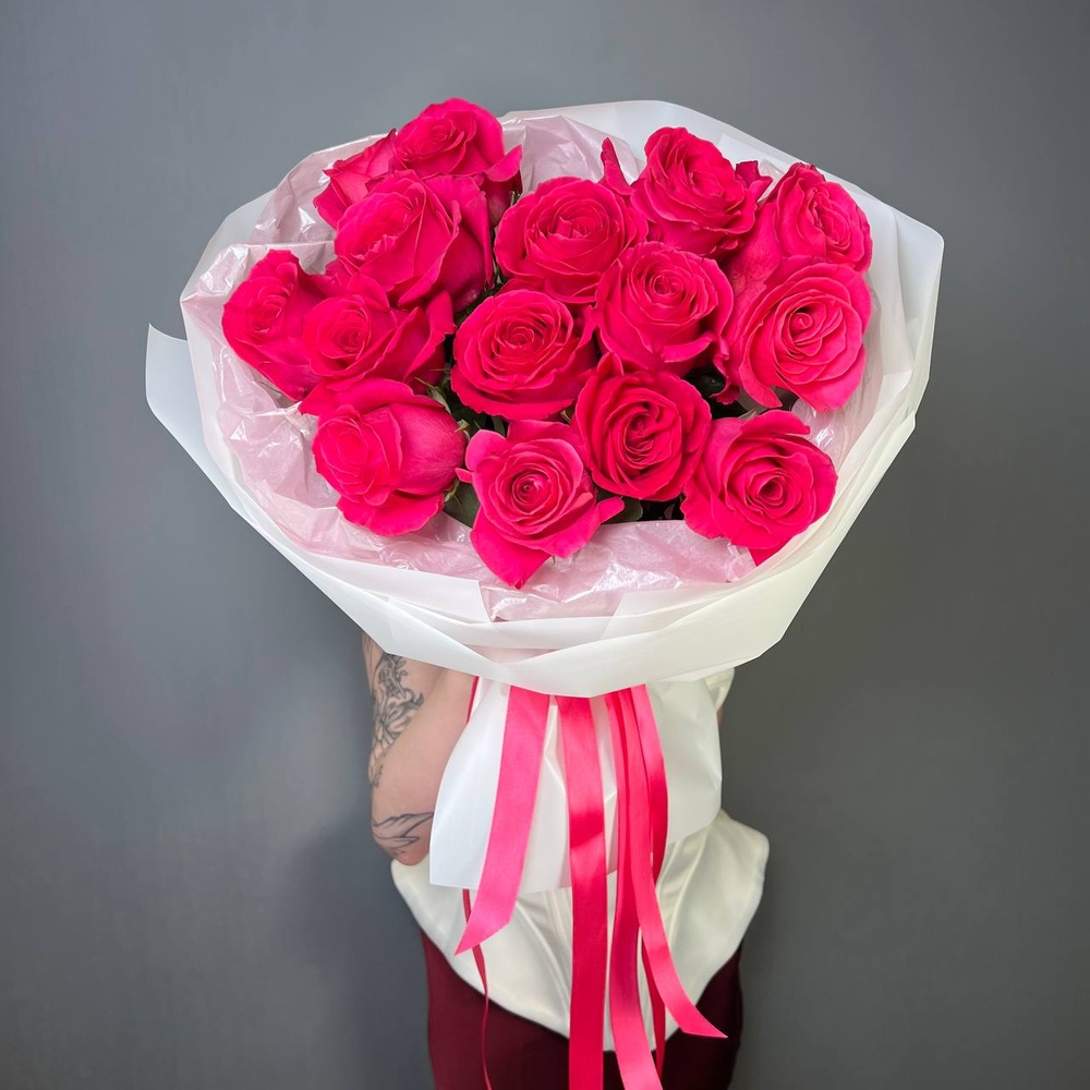Феличита: 15 розовых роз