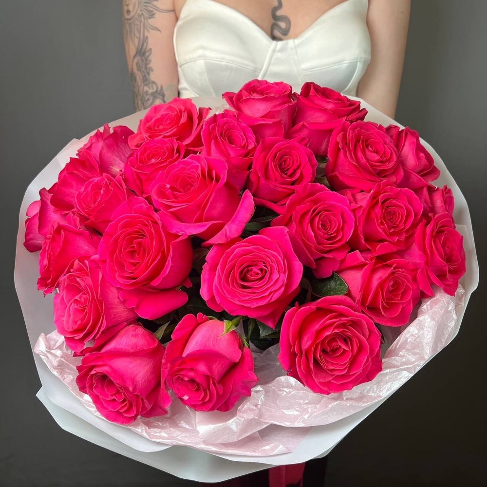Феличита: 25 розовых роз