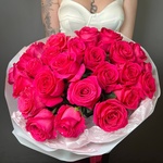 Феличита: 25 розовых роз - Фотография 4