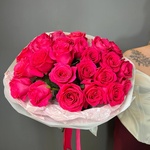 Феличита: 25 розовых роз - Фотография 7