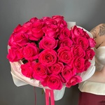 Феличита: 35 розовых роз - Фотография 6