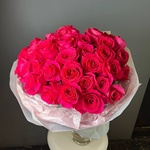 Феличита: 35 розовых роз - Фотография 7