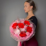 Букет недели: авторский букет свежих цветов по акции с доставкой круглосуточно в Санкт-Петербурге - Фотография 3