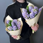 Букет с гиацинтами - Фотография 1