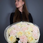 Авторский букет «Зефир» - Фотография 1