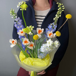 Авторский букет «Садовый гном» - Фотография 3