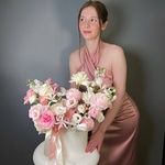 цветы, коробка, купить, заказ, доставка, Санкт-Петербург, Питер, СПб, большая, маме - Фотография 2