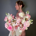 цветы, коробка, купить, заказ, доставка, Санкт-Петербург, Питер, СПб, большая, маме - Фотография 5