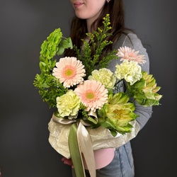 Букет «Шляпная Коробка Недели «Безалкогольный мохито»»