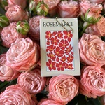 Монобукет из 7 кустовых роз Бомбастик под ленту — монобукет букет с кустовыми розами Бомбастик под ленту - Фотография 2