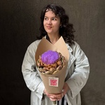 Артишок в крафте — монобукет из артишока - Фотография 2